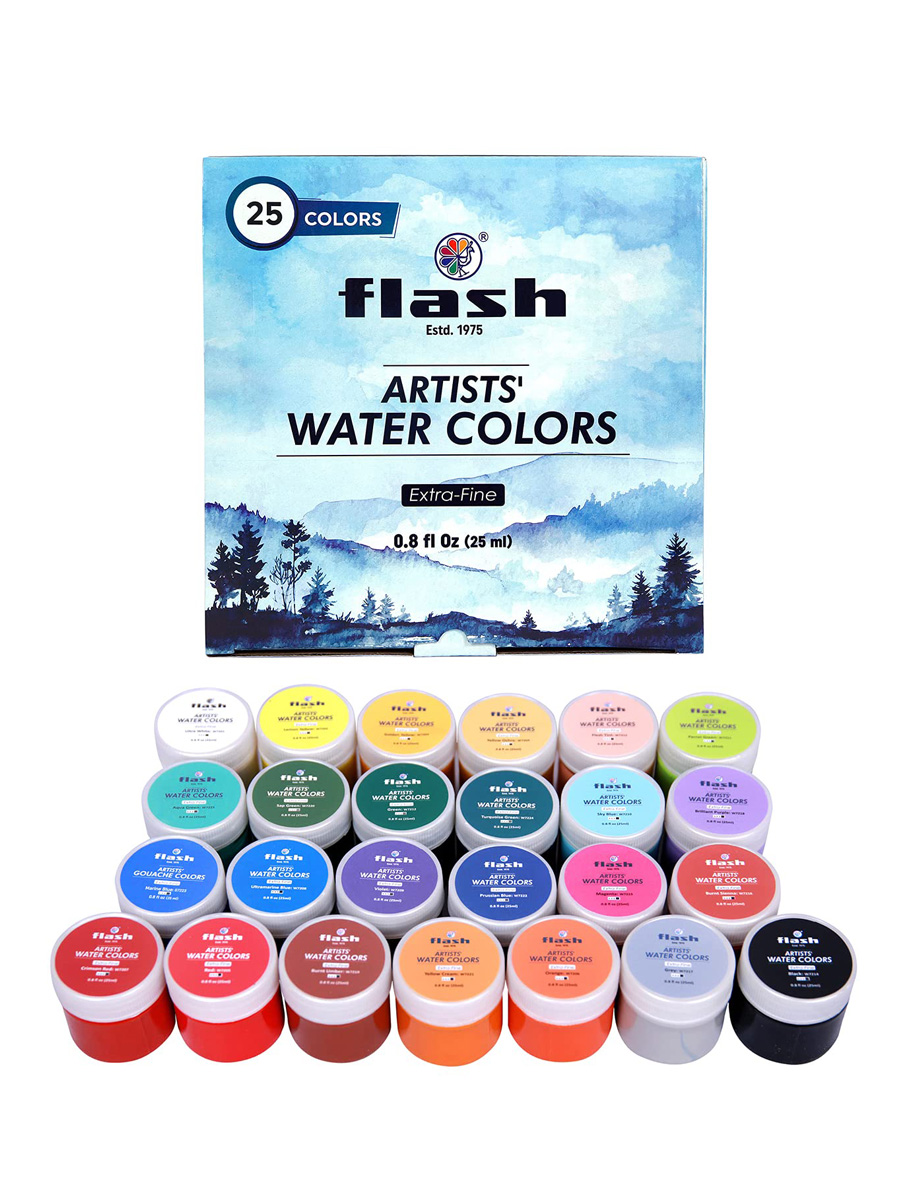 Water Colors – 25 Colors – Flashpaints